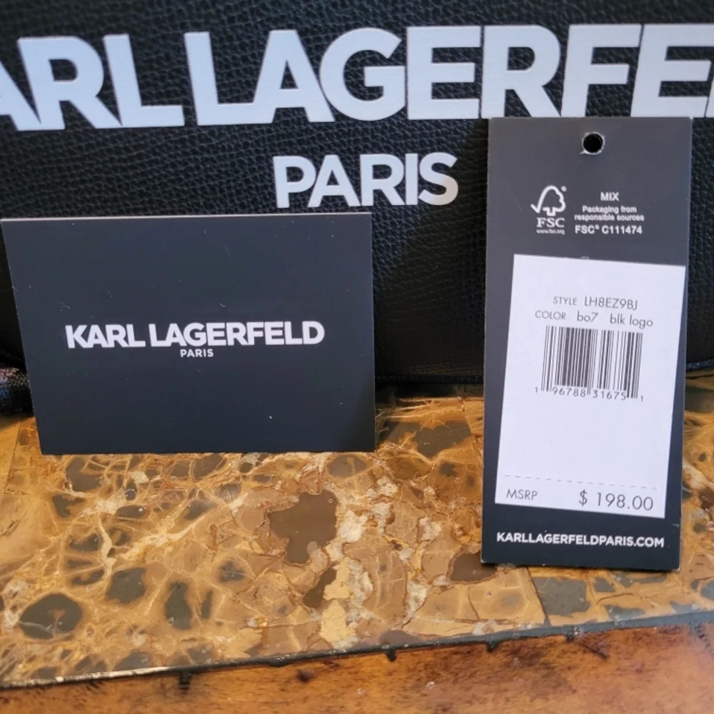 Karl Lagerfeld Black Men's Crossbody Bag - Picture 11 of 11